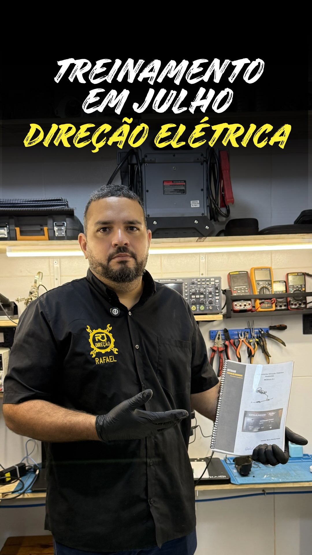 Treinamento de direção elétrica na RJ Direção